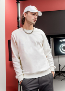 <span class=keywords><strong>Felpa</strong></span> <span class=keywords><strong>con</strong></span> Collo Tondo in Pile 420g Gelan <span class=keywords><strong>con</strong></span> Logo Personalizzato per Uomo e Donna, Top Versatile Imbottito in Pile per Autunno e Inverno - Product Image 2