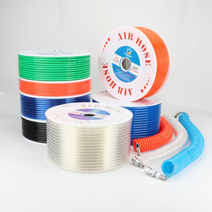 สายลม PU ขนาด 8x5 มม. 10x6.5 มม. 12x8 มม. สายลมแรงดันสูงสำหรับปั๊มลมและระบบระบายอากาศ - Product Image 1