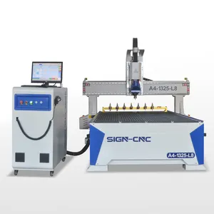 A4 Automatic CNC Woodworking Center 8-12 tools Changer Magazine for Furniture Factory And The Processing Factory