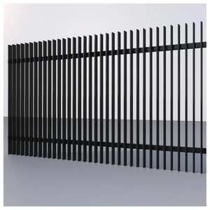 Clôture de soudage à <span class=keywords><strong>lame</strong></span> en aluminium 1.8m de haut 2.4m de long Australian Garden Security Swimming Pool Boundary Wall Anti-Climb Clôture - Product Image 1