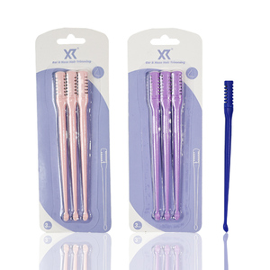 Recortador <span class=keywords><strong>de</strong></span> Vello <span class=keywords><strong>Nasal</strong></span> 2 en 1 <span class=keywords><strong>de</strong></span> Acero Inoxidable <span class=keywords><strong>de</strong></span> Doble Cara con Punta Redondeada, Recortador Manual Giratorio <span class=keywords><strong>de</strong></span> 360 Grados para Hombres y Mujeres - Product Image 5