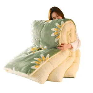 Süper sıcak battaniye 200x230cm lüks kalın battaniye yatak polar battaniye ve atar kış yetişkin yatak örtüsü