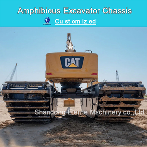 ถังถังลอยโป๊ะรถขุดสะเทินน้ำสะเทินบกระบบไฮดรอลิกอัตโนมัติ - Product Image 2