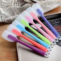 Espátula de Silicona Mini de 8.5 Pulgadas para Raspado de Mermelada y Salsas, Suministros de Catering Ecológicos Aptos para Lavavajillas