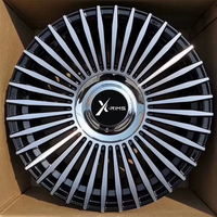 X-RIMS Jantes en alliage noir de haute qualité 19x8.5 5x114.3