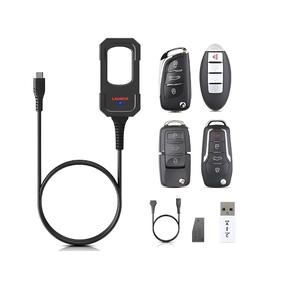 Equipo de programación de llaves LAUNCH Remote Maker X431 con 4 controles remotos universales, 1 herramienta inmovilizadora con superchip, compatible con IMMO. - Product Image 1