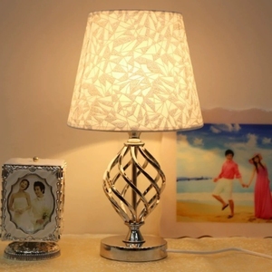 Hot bán trang trí nội thất kim loại sang trọng đứng Bảng Đèn hiện đại Chrome LED bàn đèn cho khách sạn nhà hàng nghiên cứu bàn - Product Image 3