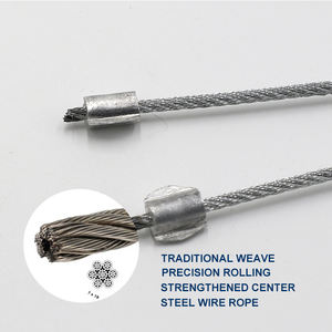 Kits <span class=keywords><strong>de</strong></span> quincaillerie pour portes <span class=keywords><strong>de</strong></span> <span class=keywords><strong>garage</strong></span> sectionnelles Câbles <span class=keywords><strong>de</strong></span> tension <span class=keywords><strong>de</strong></span> levage pour tambour <span class=keywords><strong>de</strong></span> <span class=keywords><strong>porte</strong></span> <span class=keywords><strong>de</strong></span> <span class=keywords><strong>garage</strong></span> <span class=keywords><strong>de</strong></span> 7 pi <span class=keywords><strong>de</strong></span> haut - Product Image 2