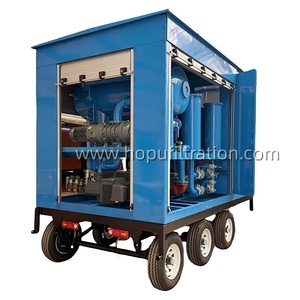 Nouveau système mobile de traitement d'huile de transformateur triphasé 380V à 3 essieux et 6 roues avec garantie de 5 ans - Product Image 4