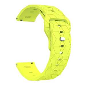 Nouveauté - Bracelet en silicone pour <span class=keywords><strong>Huawei</strong></span> GT6 22 mm, motif football, fermeture à pression, couleur unie, bracelets de montre en silicone - Product Image 1