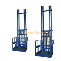 Plate-forme élévatrice pour marchandises en entrepôt, 3 étages, 500kg, 10m, verticale, hydraulique, manuelle, motorisée