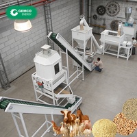 Mélangeur pour usine de fabrication de granulés d'aliments, pour élevages avicoles, facile à utiliser, longue durée de vie