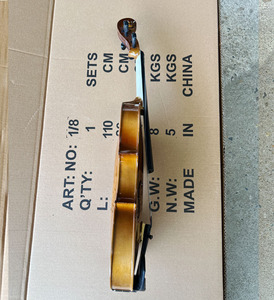 Violín de Tamaño Completo de Alta Calidad a <span class=keywords><strong>Precio</strong></span> de Mayoreo para Estudiantes o Principiantes con Caja, Arco y Resina Gratis - Product Image 6