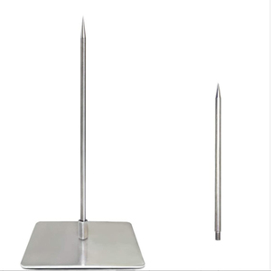 Sản Phẩm Mới!! Amazon Hot Bán Thép Không Gỉ Removable Brazil Grill Xiên, Vuông Dọc Thịt Nướng Xiên - Product Image 1