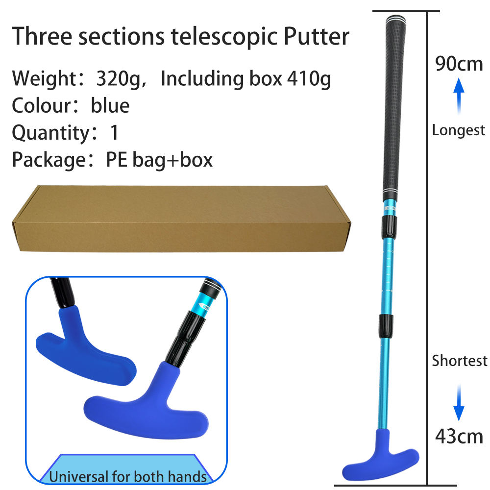 Blue shaft+Blue silicone head