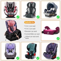 Usine Style personnalisé pliable réglable durable portail compatible porte-bébé sac à dos siège de voiture sac de voyage pour avion