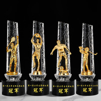 Nouvelle Statue Personnalisée en Métal Doré pour Récompense Sportive (Football, Golf, Basketball, Course) – Trophée MVP pour Compétition et Souvenir de Championnat