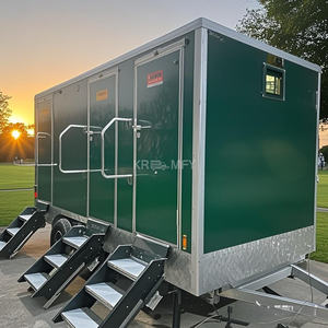 Baño Portátil de Lujo 2025, Remolque de Baño Móvil VIP, Contenedores Portátiles para Exteriores - Product Image 6