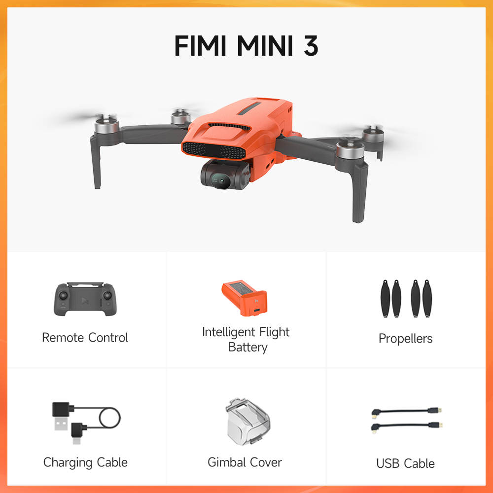 Fimi X8 Mini3 (Combo de una sola batería)