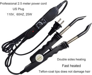 Máquina Conectora de Extensiones de Cabello Ushtiger, Fusión en Caliente, Queratina Pre-Adherida, Puntas Planas de Gel, Puntas K-Tip, Plancha, Enchufe USB, Kit Completo de Herramientas DIY - Product Image 3
