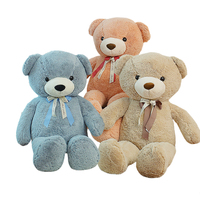 Ours en peluche géant américain, jouets en peluche en gros, animaux en peluche énormes, ours en peluche personnalisé, peluche douce pour cadeau d'anniversaire de petite amie