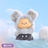 Figuras de Vinilo PVC de la Serie Head Clouds Auténticas, Caja Sorpresa, Colgante Kawaii, Muñeco de Juguete, Regalo Coleccionable, Llavero