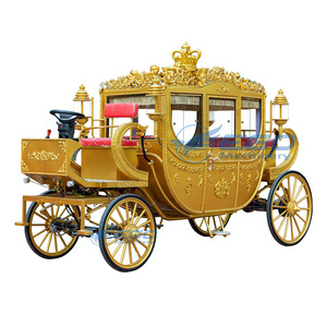 Nouvelle Calèche Royale Électrique Sans Chevaux pour Visites Touristiques 2026, Modèle Q235B avec Châssis en Acier - Product Image 2