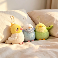Mini jouets en peluche Grue à griffes de gros d'usine avec porte-clés pour distributeur automatique