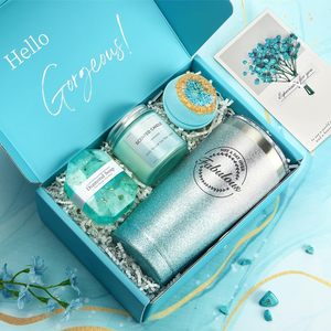 Personalizzare i set di scatole regalo per la cura di sé per mamma, sorella, amici, colleghi, moglie, presto per ricevere articoli da regalo per uomini e donne - Product Image 6