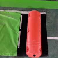Barrière flottante en PVC de haute qualité pour l'absorption d'hydrocarbures, barrière de confinement d'hydrocarbures pour le contrôle de la pollution et la gestion des déversements d'hydrocarbures