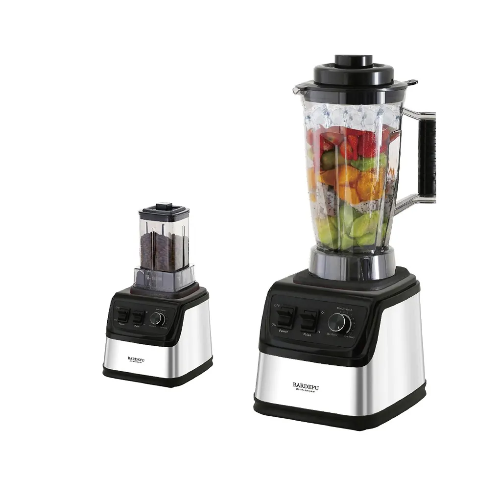 BARDEFU Home Blender Appareil de cuisine 9500W Heavy Duty Mix Food Smoothie Mélangeur de puissance à grande vitesse