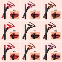 OEM ODM Vente en gros Rouge à lèvres mat waterproof en stylo, crayon à lèvres longue tenue, soyeux, non-transférable, maquillage, marque privée