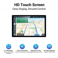 Radio Estéreo para Auto LODARK N5Pro de 11.5 Pulgadas con Pantalla QLED, Android 14, UIS7865, CarPlay Inalámbrico, Android Auto, 4G LTE, 36EQ, DSP y Navegación