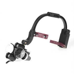 Lampe frontale dentaire LED 2,5X/3,5X avec LED 5W pour loupes binoculaires chirurgicales à grossissement, alimentée électriquement, certifiée CE - Product Image 1