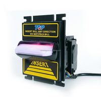 Lecteur de billets TOP TP70P5 avec empileur pour distributeur automatique de jeux et machine d'échange de monnaie