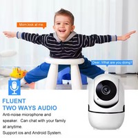 Caméras de sécurité intelligentes pour la maison, 2MP PTZ, 1080P, Wifi, surveillance des animaux domestiques et des bébés, caméra IP, surveillance sans fil, caméras de suivi intelligentes