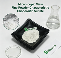 Sulfate de chondroïtine bovine en poudre de qualité alimentaire, ingrédient en vrac pour la production de capsules et de comprimés de soutien articulaire - Fournisseur