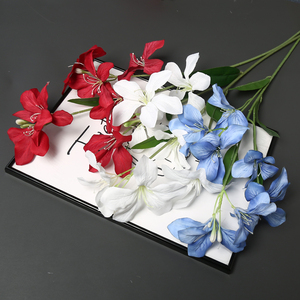 กล้วยไม้ไฟเจ็ดหัว ขายส่งราคาถูก ล้างสต็อก หรูหรา สง่างาม ดอกกุหลาบจำลองที่ไม่เหมือนใคร ดอกไม้ถือมือ - Product Image 5