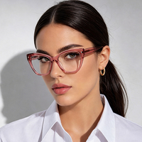 MS 18115 Nouvelle Arrivée Vente Chaude Lunettes Femme en Acétate Style Œil de Chat avec Strass Ajustement Universel Plusieurs Couleurs Haute Qualité