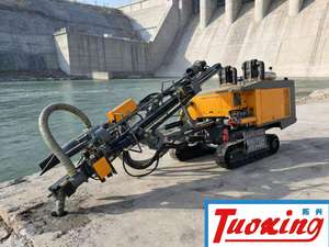 מקדחת <span class=keywords><strong>DTH</strong></span> מדגם Tuoxing KP-35 בעלת יעילות גבוהה עם פטיש מתקדם ליחס אנרגיה-אימפקט מעולה - Product Image 5