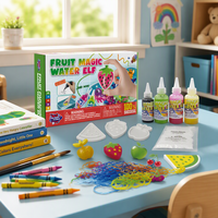 Kit d'apprentissage ODM/OEM BIG BANG SCIENCE : Kit de démonstration de réaction de gel aux fruits colorés pour l'enseignement des sciences naturelles