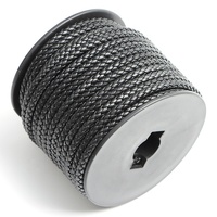 Bracelet de bijouterie fantaisie, accessoires, cuir de vachette rond de 5 mm de haute qualité, accepte la personnalisation, collier avec cordon tressé en cuir
