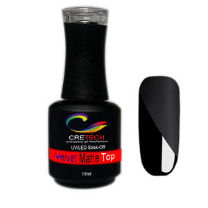 Professionele Gel Productie Beste Fluwelen Effect Fluweel <span class=keywords><strong>Matte</strong></span> <span class=keywords><strong>Top</strong></span> <span class=keywords><strong>Coat</strong></span> Geen Kras Langdurig Voor Groothandel - Product Image 1