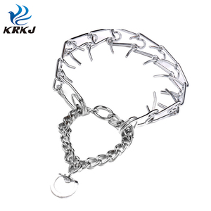 <span class=keywords><strong>Collar</strong></span> de cadena de estrangulamiento de Metal de hierro para entrenamiento de perros grandes anticorrosión con clavos, chapado en múltiples capas, 1, 2, 2, 1, 2 - Product Image 4