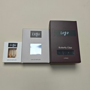 مشابك شعر على شكل تمساح بشعار مخصص، مجموعة من 4 قطع، مشابك احترافية غير منزلقة لتصفيف الشعر وتقسيمه - Product Image 4