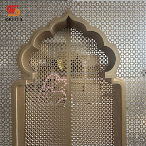 SMOOTH india Style Acrylic Pvc Sliver Acrylic <b>Backdrop</b> <b>stand</b> Wedding arch props - Product Image 5