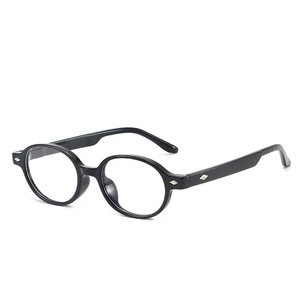 Oval Full Rim <b>Eyeglasses</b> <b>Frames</b> Anti Blue Light Blocking Unisex Lightweight Simple Design Solid Color 2025 - Product Image 1