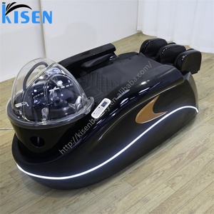 KISEN Professional Electric Shampoo <b>Bed</b> Luxury Hair Washing Basin Full Body Massage Chair High-<b>End</b> Salons Hydraulic Adjustment - Product Image 6