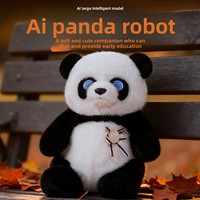 Nene Bear Robot de Conversación Inteligente con IA, Juguete de Peluche Panda con Material de Terciopelo Coral para Jóvenes (7-14 Años)