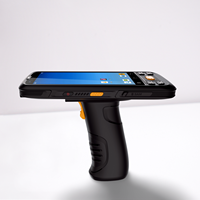 IP65 Rugged Android 12 UHF RFID 4G Escáner de código de barras Quad Core CPU Industrial PDA con colector de datos de huellas dactilares en stock